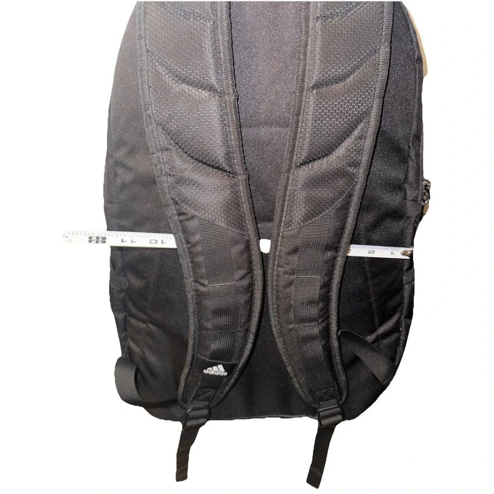 Adidas Stadium 3 Backpack 18.8 L Sports Gym Ball Storage Black Cleat Storage